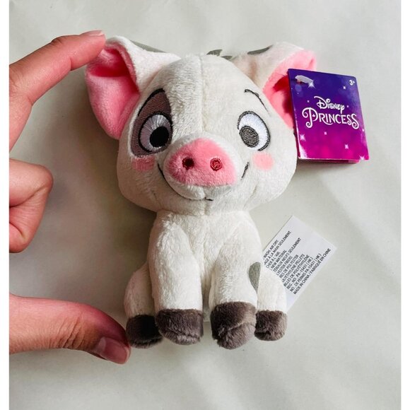 Disney Moana Pua The Pig Bean Plush, Mini Figure 5''/12cm (Pack of 2) - Picture 2 of 4
